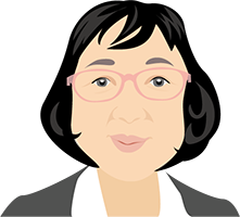 代表者似顔絵